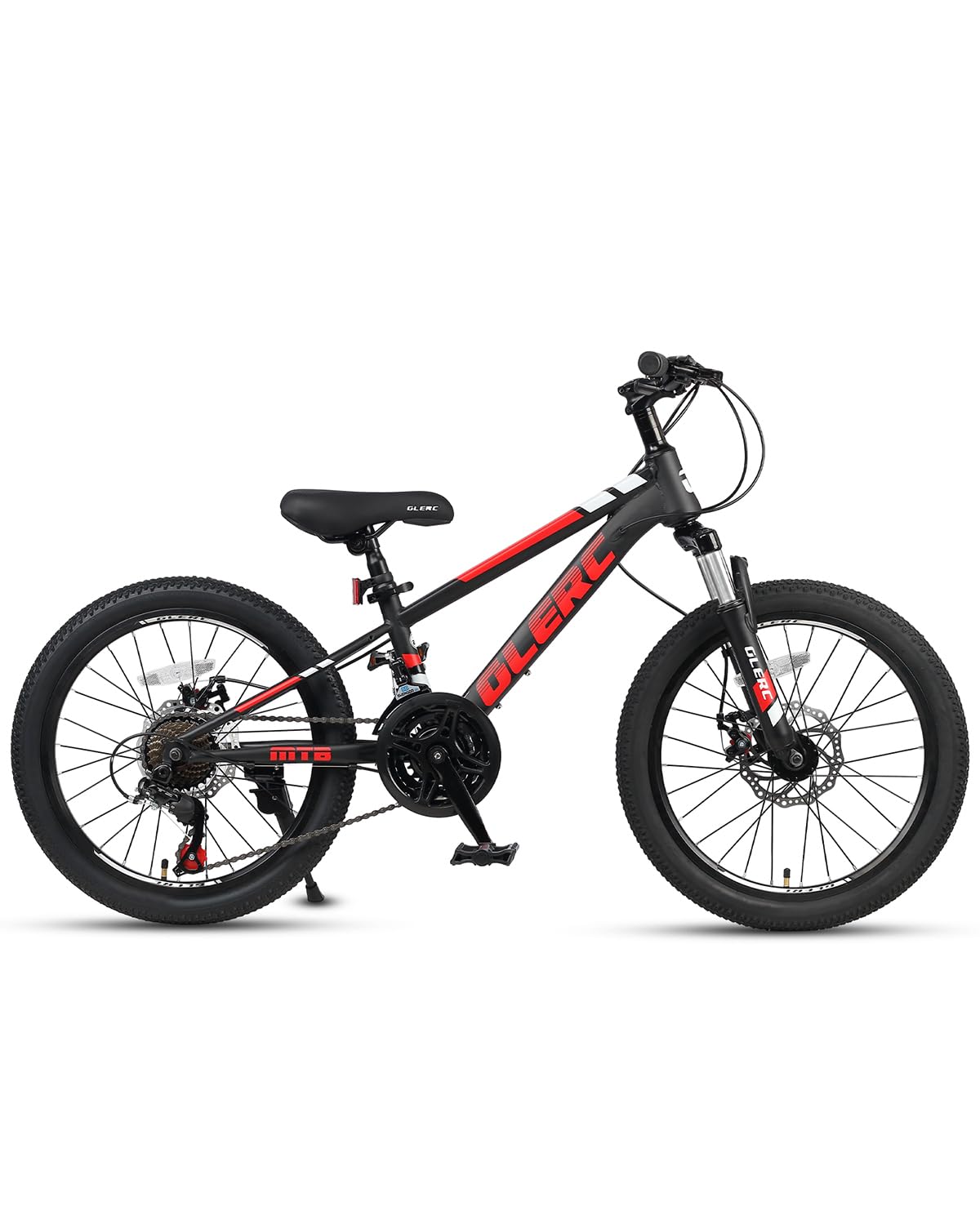Kids Mountain Bike 21-Speed with Suspension and Disc Brakes